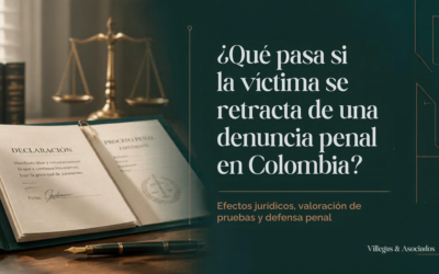 ¿Qué pasa si la víctima se retracta de una denuncia penal?